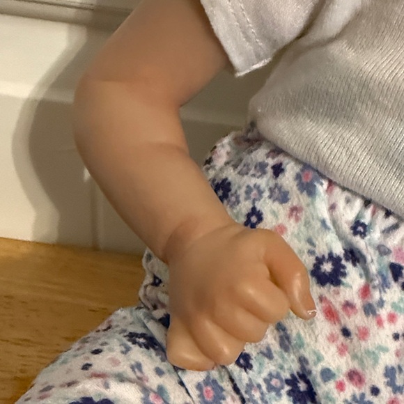 Floral Baby Doll with White Top - Picture 7 of 13